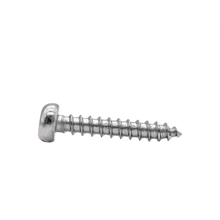 Screw And Fastener DIN7971 Stainless Steel Slotted Pan Head Security Self Tapping Screw