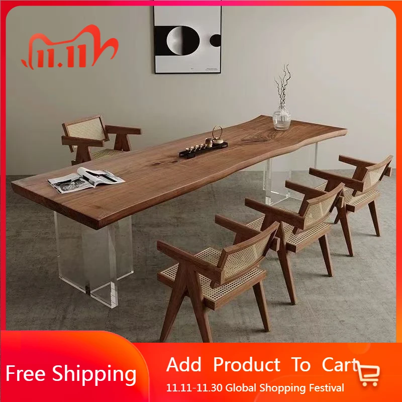 

Nigeria Newclassic Dining Table Mobile Modern Nigeria Dining Table Luxury Beautiful Design Unusual Wood Mesas Jantar Furniture