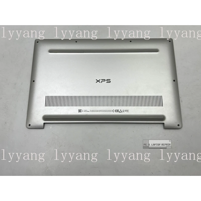 f  For Dell XPS 13-9380 Bottom Cover Base Casing Assembly Silver 0X3DF2