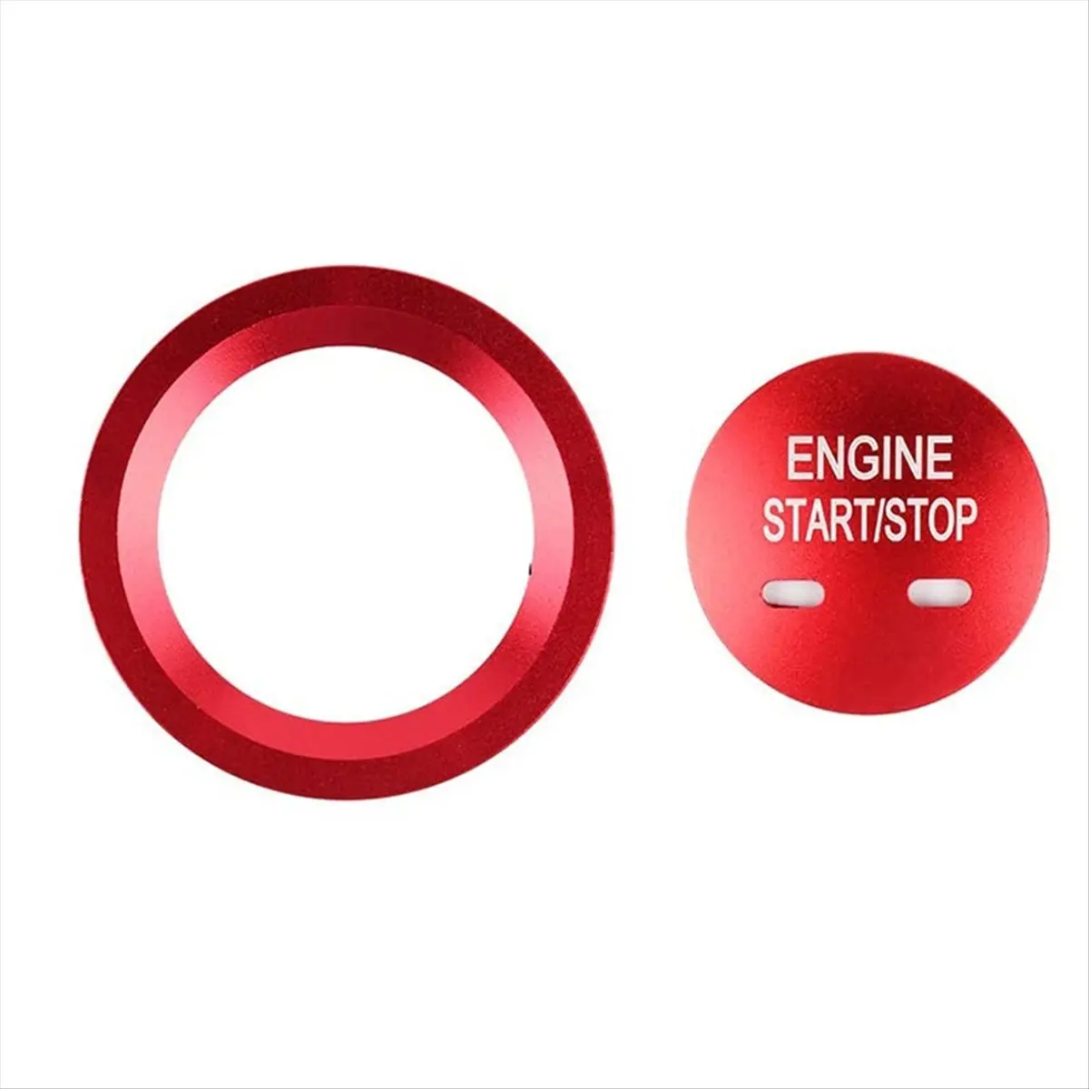 B09A Ignition Button Decals for Chevrolet Chevy Equinox Malibu Sonic Traverse Trax Push Start Stop Stickers Caps Covers