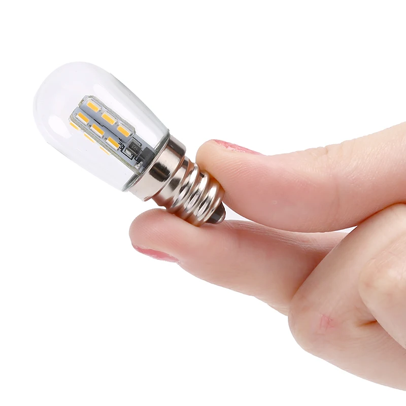 LED Light Bulb E12 Glass Shade Lamp Lighting For Sewing Machine Refrigerator