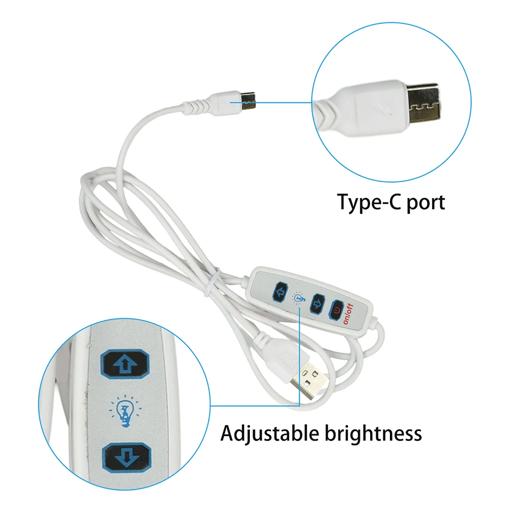 5V 110/120 LED Kralen Reliëf Backlight Panel Helderheid Verstelbare LED Light Board Kit voor DIY Verlichtingsprojecten