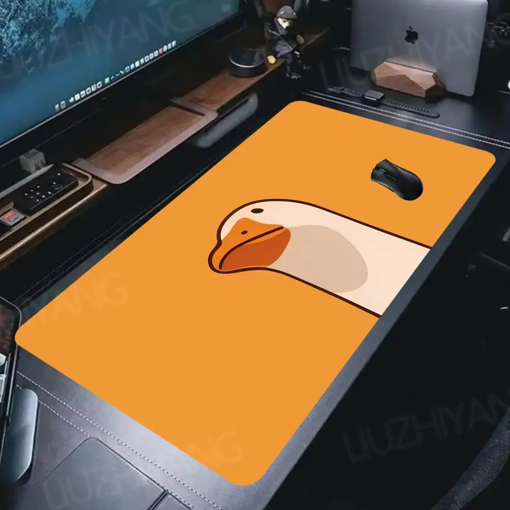 لوحة ماوس Fun Duck XXL مطاطية غير قابلة للانزلاق حصيرة مكتبية كبيرة للكمبيوتر وسادة مكتب لوحة مفاتيح الألعاب تمديد لوحة الماوس حصيرة مكتبية طويلة #2