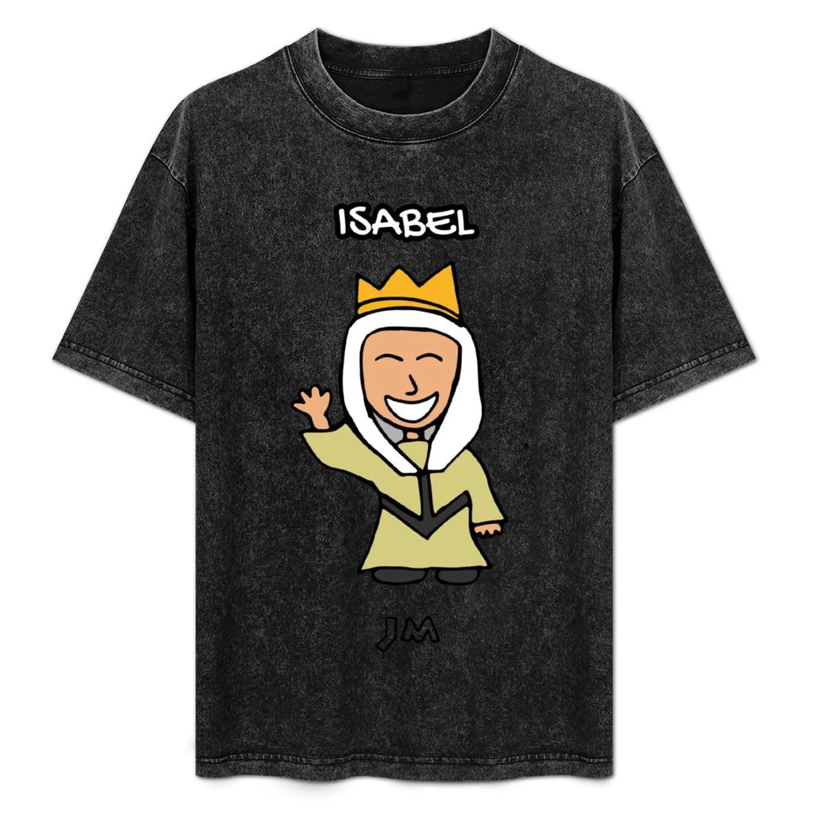 

Queen Isabella the Catholic Castile T-Shirt anime figures topping summer shirt designer t shirt men
