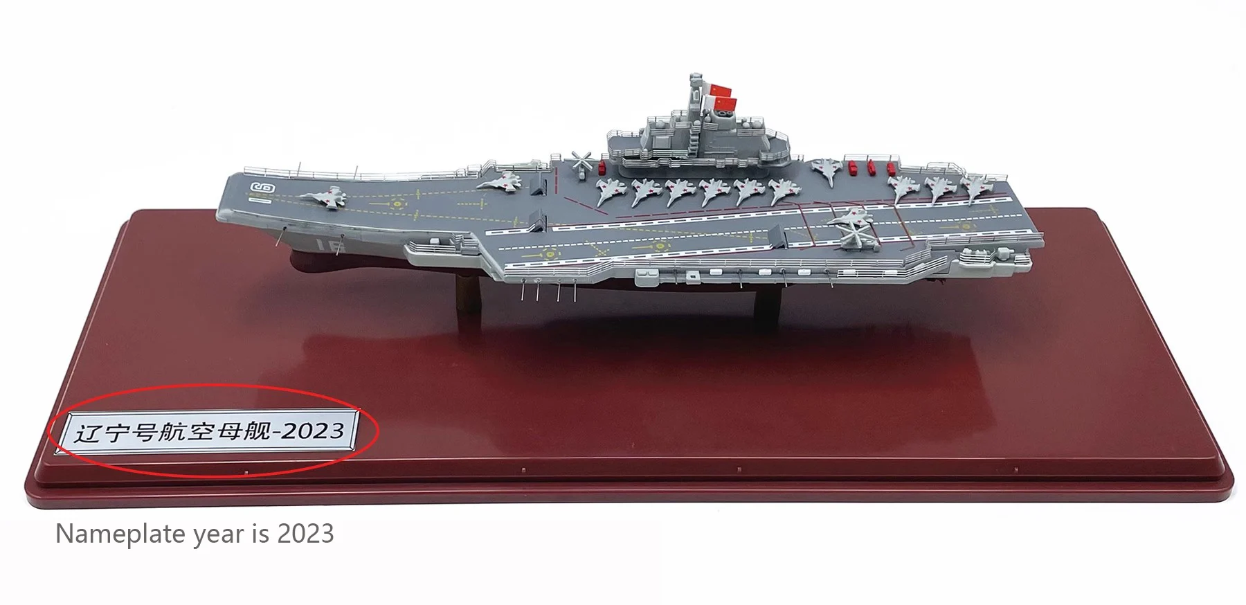 1: 1500 Chinese Liaoning Warship Model  Alloy hull  Finished product collection model 16#