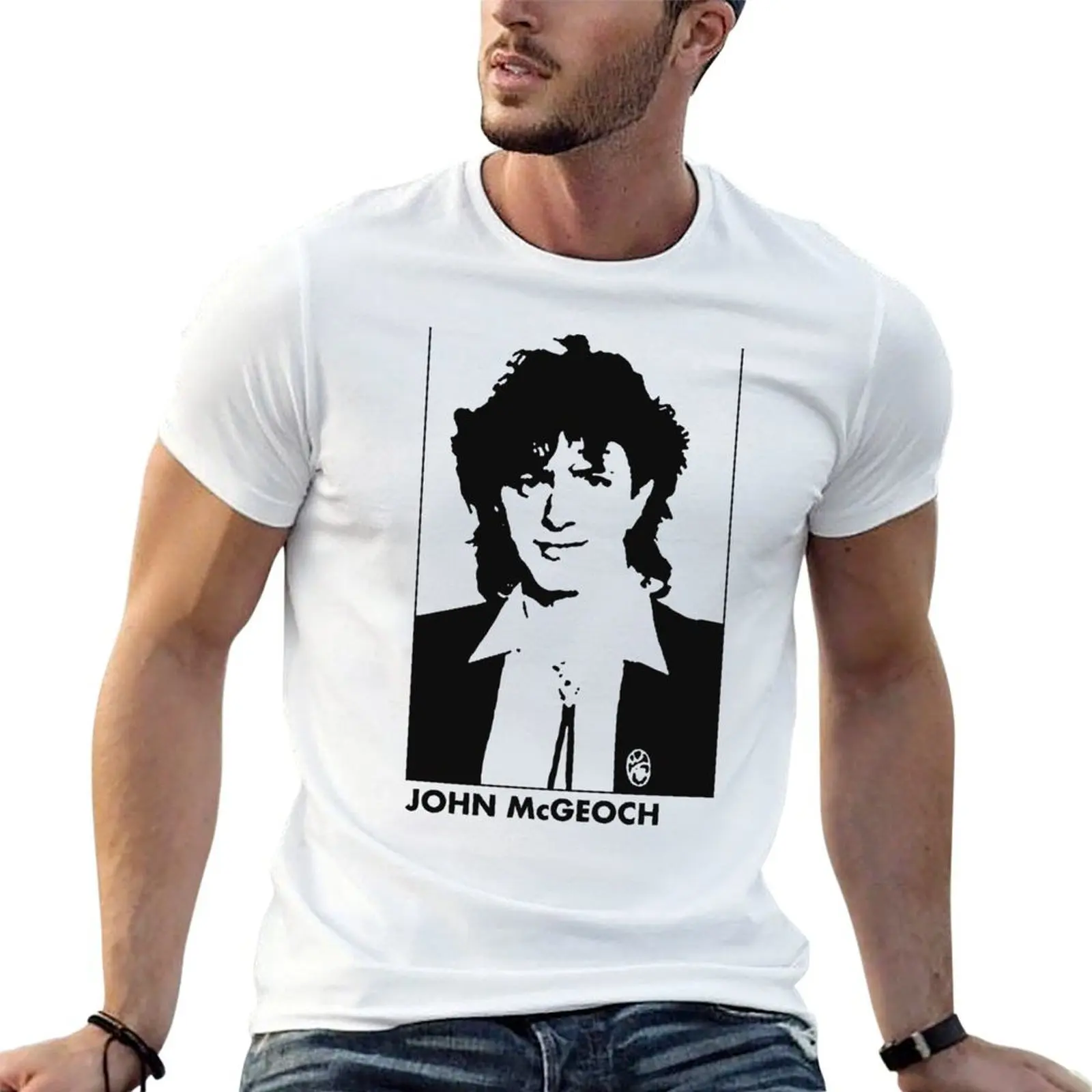 John McGeoch T-Shirt clothes quick drying mens fashion