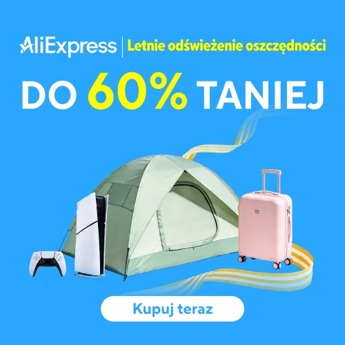 AliExpress | 10-15.05.2026 Letnie oszczędności - do 60% taniej