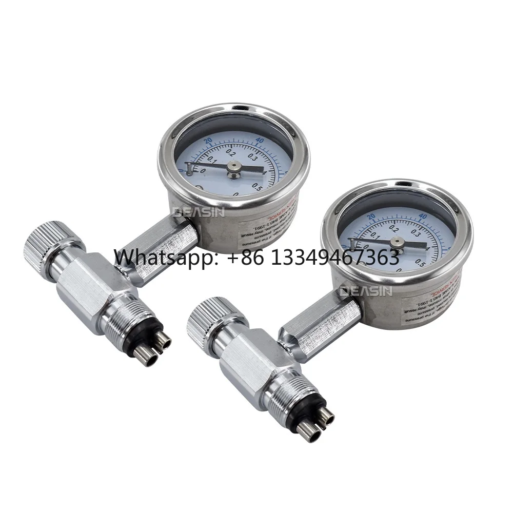 

Dental Air Turbine for Handpiece Dental Chair Pressure Gauge Test Compressor Pressure Manometer