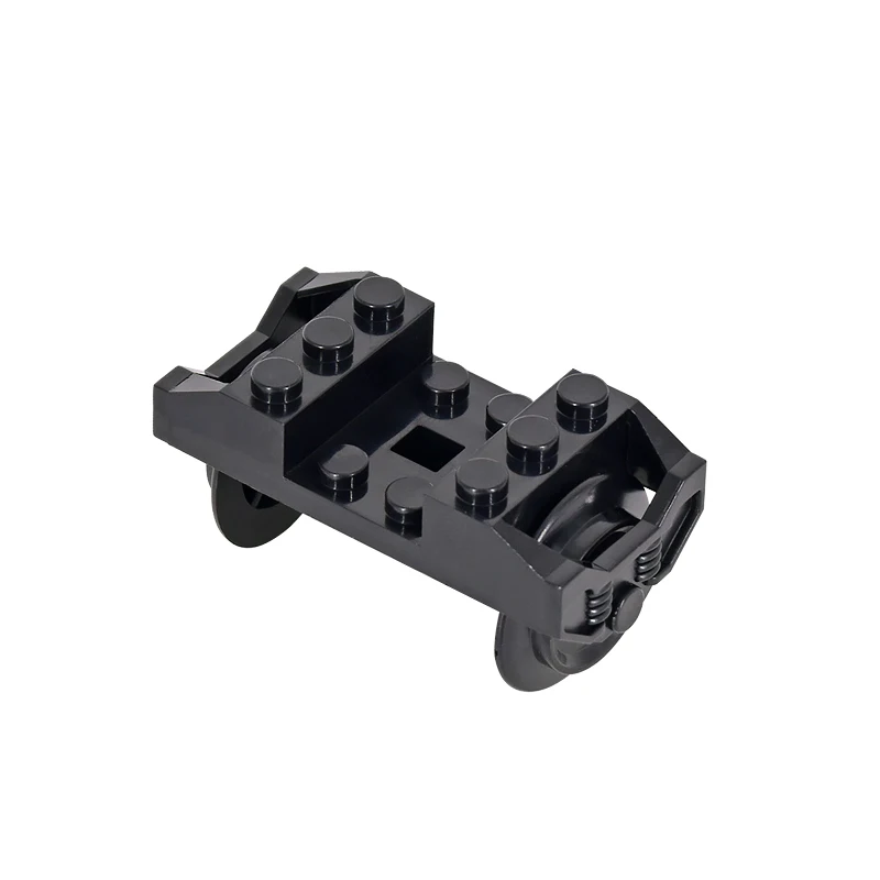 MOC City Creative Idea Technical Train Base Wheel Carriage Building Blocks Bricks Assembled DIY Toys for Kids Christmas giftS