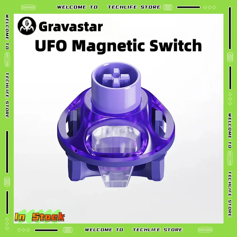 GravaStar UFO Magnetic Switch Hall Effect 23mm Spring 0.001mm RT