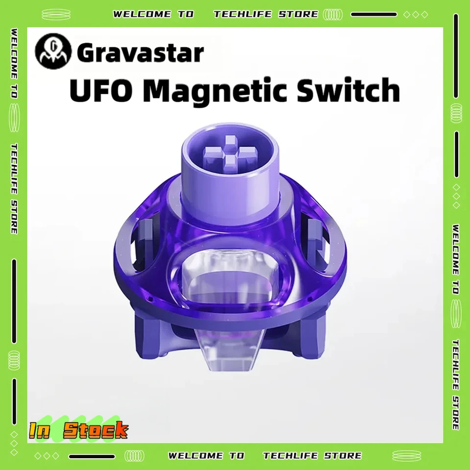 GravaStar UFO Magnetic Switch Hall Effect 23mm Spring 0.001mm RT