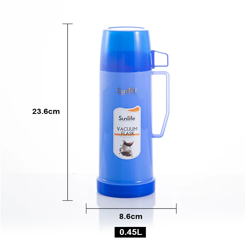 2024 Sunlife Factory wholesale  thermal jug Water Bottle Glass Drinking vacuum flask