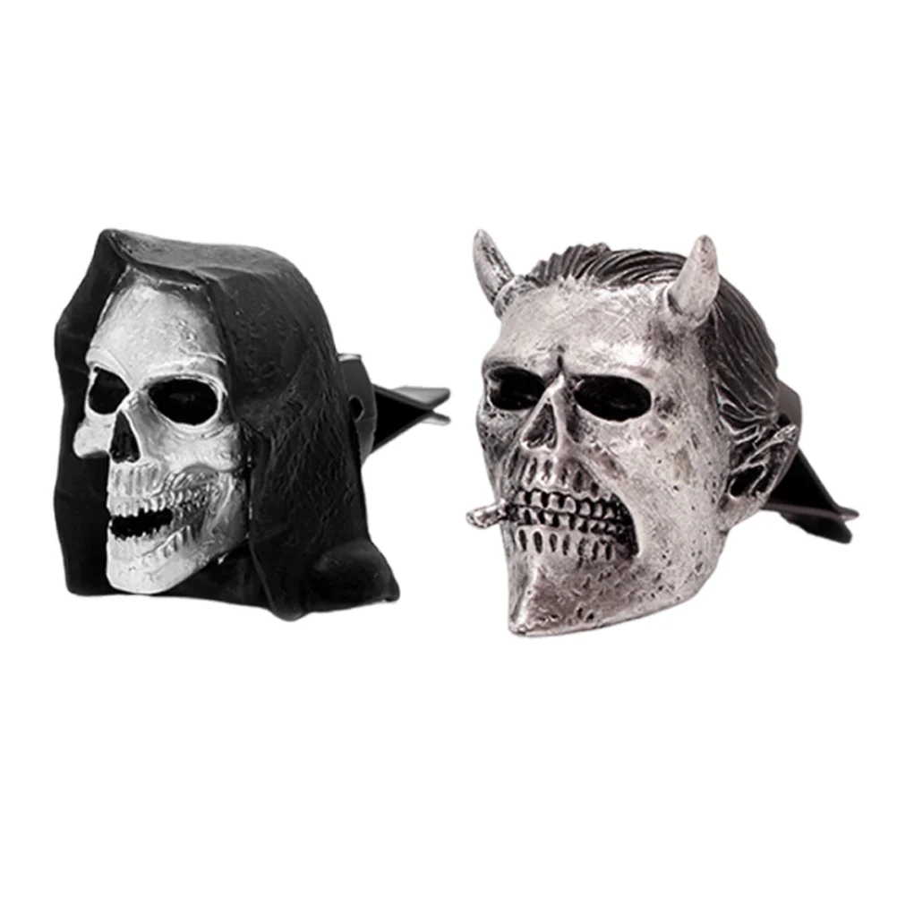 

2Pcs Car Air Vent Clips Halloween Ghost Shape Clips Car Air Freshener Auto Outlet Decoration Vent Clip Outlet Freshener Clip