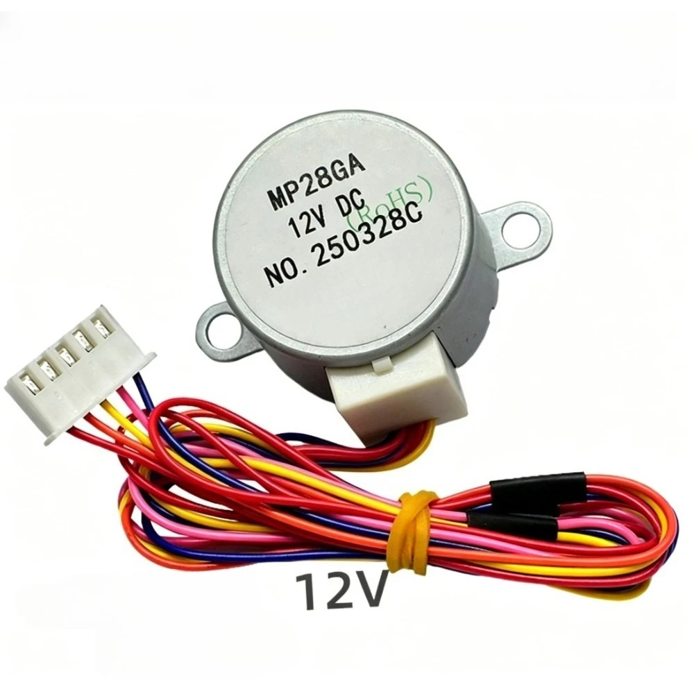 motor-de-passo-dc-12v-mp28ga-para-pecas-de-reparo-de-ventilacao-oscilante-de-ar-condicionado