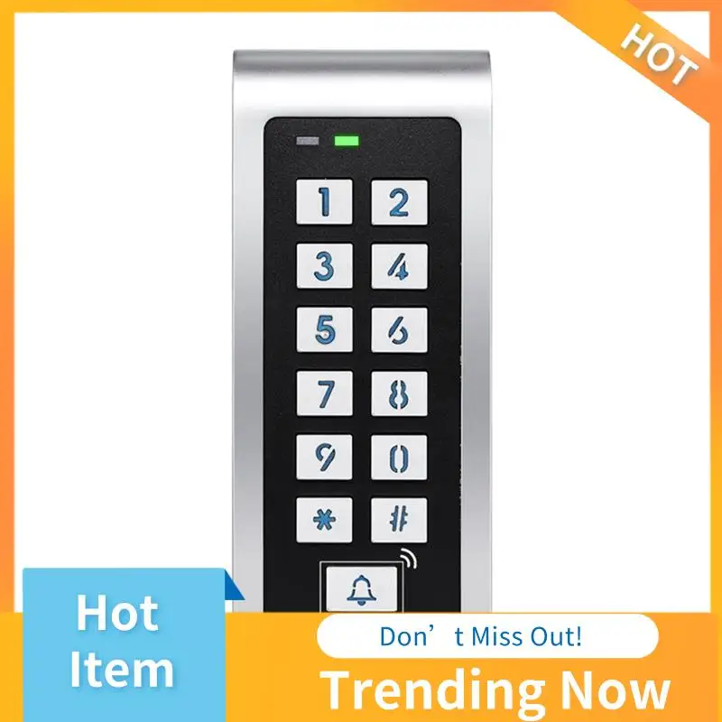 B68A WIFI Keypad For Access Control With Tuya App Remote Unlock IP66 Waterproof RFID EM Card 10000User Interlock Low Power