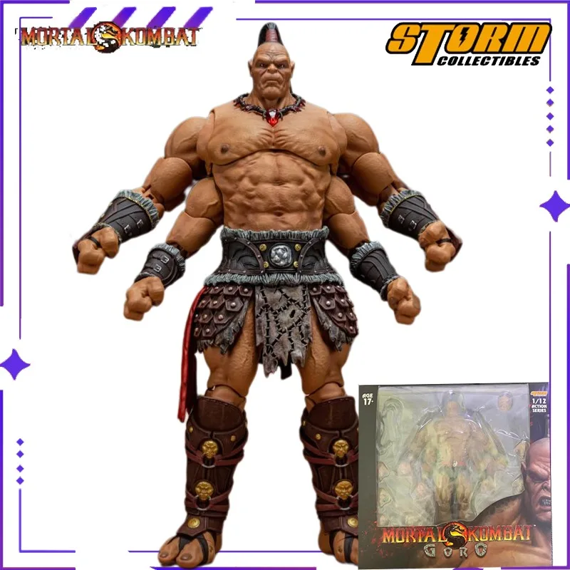 Authentieke Storm Collectibles Originele Mortal Kombat SHEEVA 1/12 Game Mobile Doll Model Handgemaakte Toy Boy Gift Collection op voorraad
