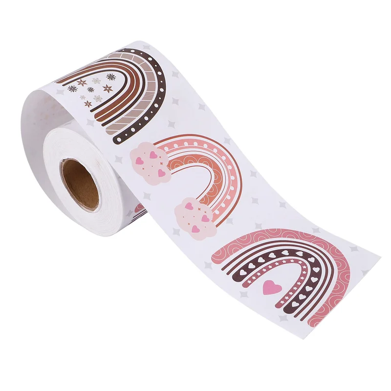 20 متر بوهو قوس قزح لوحة الإعلانات الحدود قوس قزح الحدود المستقيمة الفصول الدراسية أو ديكور المدرسة المنزلية #5