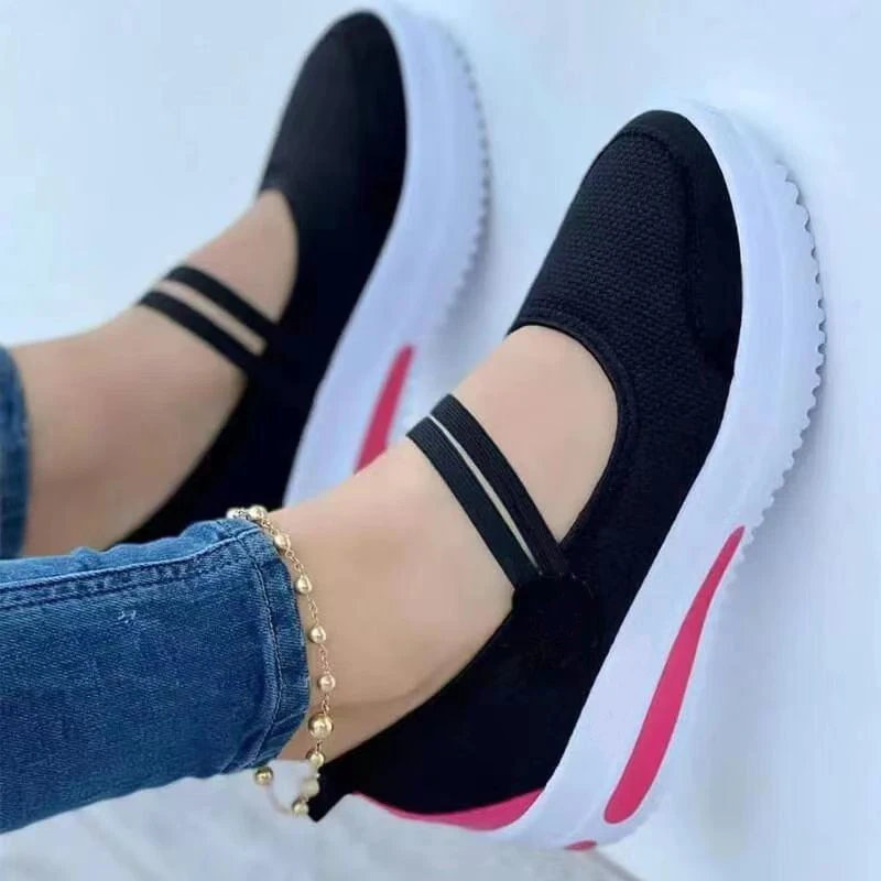 shoes for Women 2022 new Fashion comfort Casual sport shoes Wedge Platform Sneakers Female Mesh Breathable Running Shoes