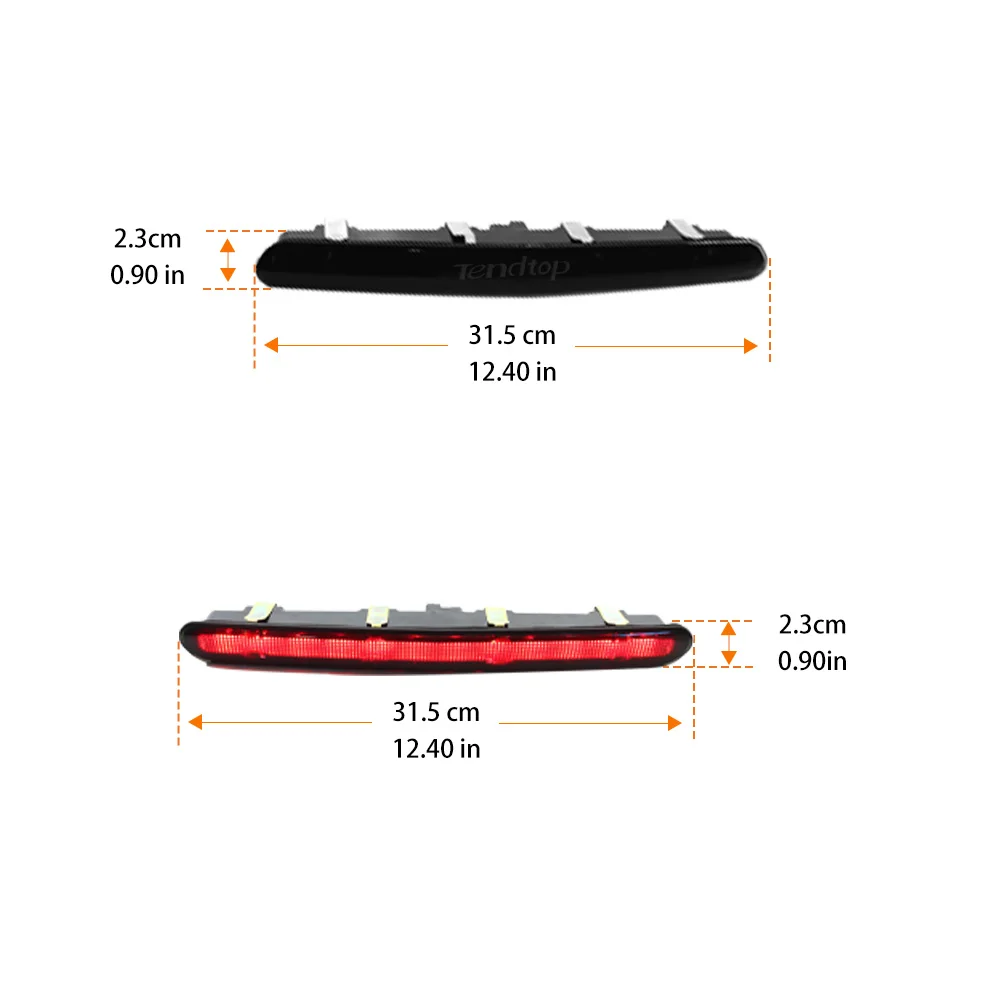 

LED 3RD Third Stop Tail Brake Light Rear High Brake Back Light Lamp For Chevrolet Camaro 2016-2022