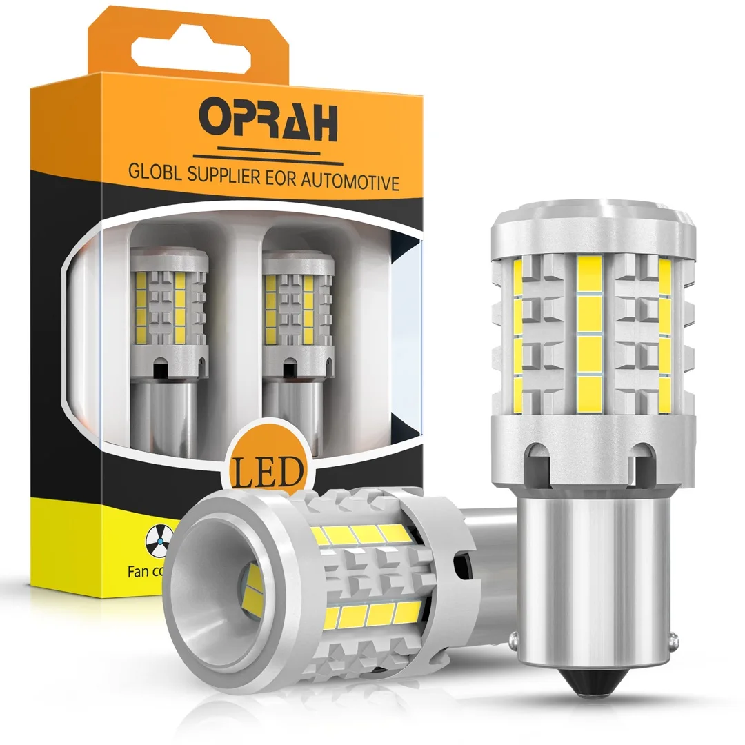 

2pcs Canbus 1156 P21W BA15S 7440 W21W T20 LED Bulb No Error No Hyper Flash 3020EMC Auto Turn Signal Light Backup Reversing Light