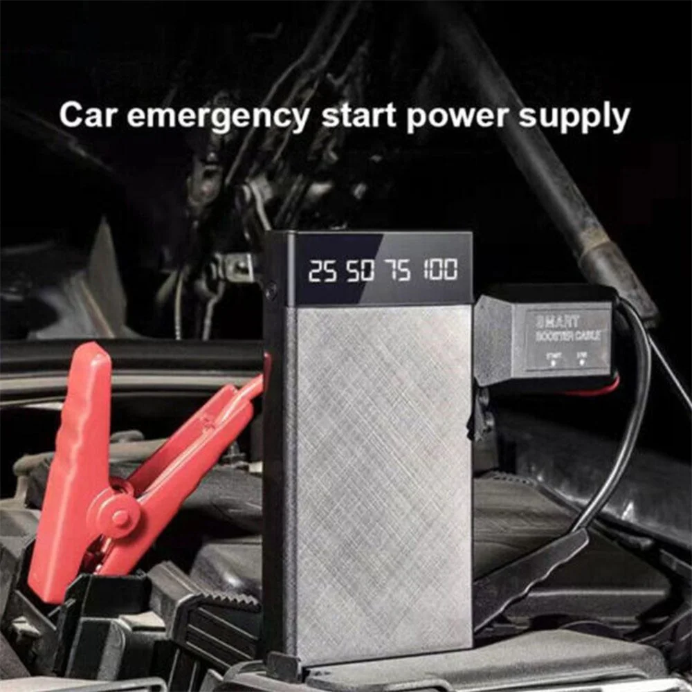 Auto Jump Starter Auto Power Bank 10000mAh 12V batteria portatile per Auto starte Booster caricabatteria per Auto dispositivo di avviamento della