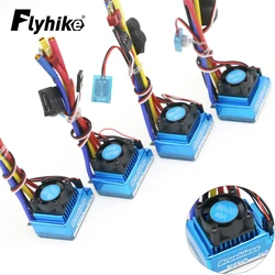 Waterproof 45A 60A 80A 120A Brushless ESC Electric Speed Controller for 1/8 1/10 1/12 RC Car Crawler RC Boat  Accessories