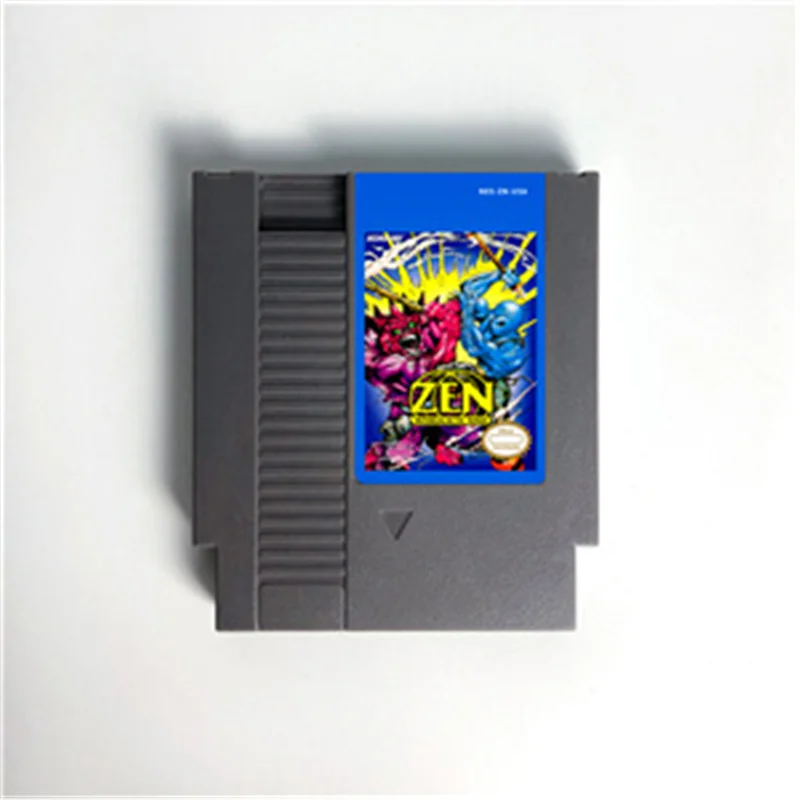 Zen Intergalactic Ninja Game Cart for 72 Pins Console NES