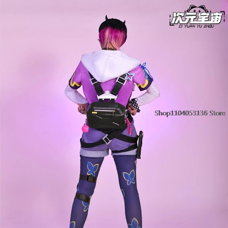 Nelke Valor ant Cosplay Fantasia Kostüm Verkleidung für erwachsene Frauen Mädchen Kleidung Rucksack Rollenspiel Outfits Halloween Karneval Anzug