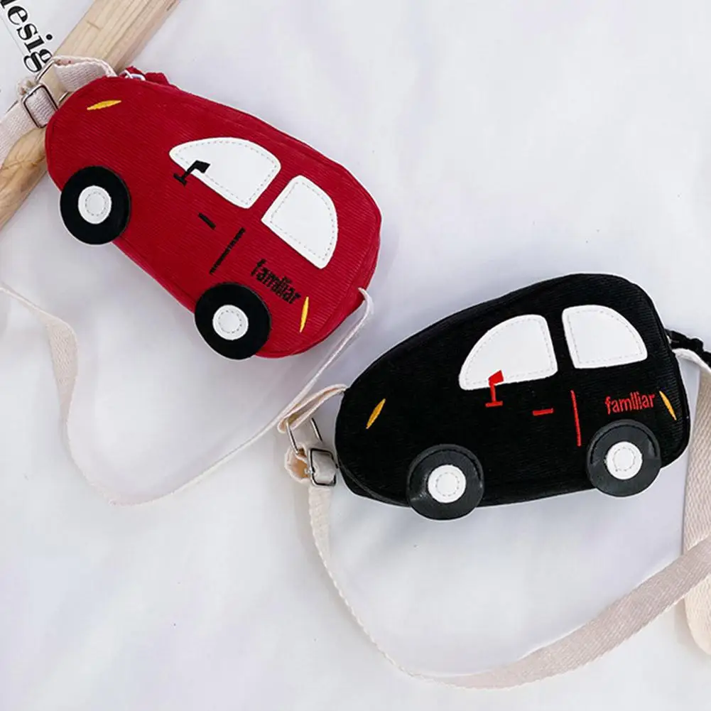 

Mini Crossbody Bags Car Shape Shoulder Bag Solid Color Handbags Cute Cartoon Mini Messenger Bags