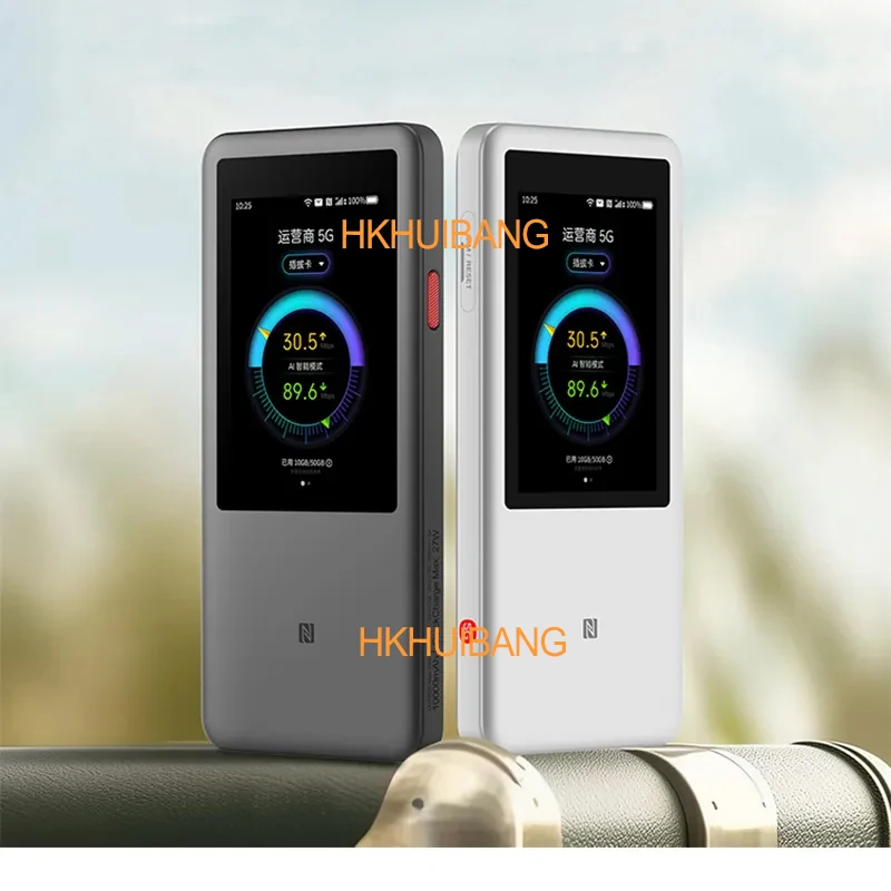ZTE 5G Mobile WiFi U60 Pro MU5250 10000mah 27W Fast Charge SDX75 WiFi 7 BE3600 Sim Router 3.5" Screen NFC 5G/4G Portable Hotspot
