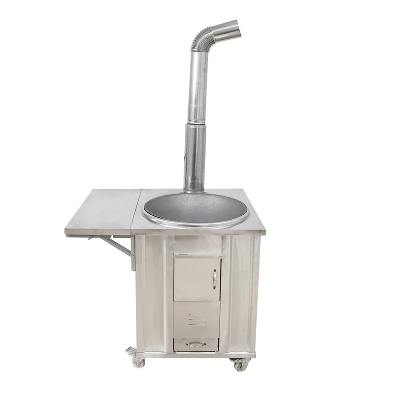 

Mobile Outdoor Picnic Camp Stove with Chimney and Water Tank for Cooking & Burning Firewood Sheet Metal Fabrication Product