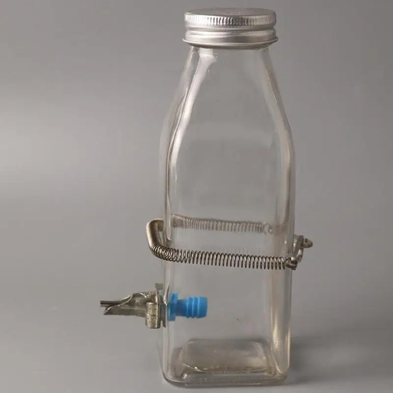 J0MC Rabbits Bottles Bottles Spring Clip Pett Water Bottles Buntles Cracksemplation Spring Spring