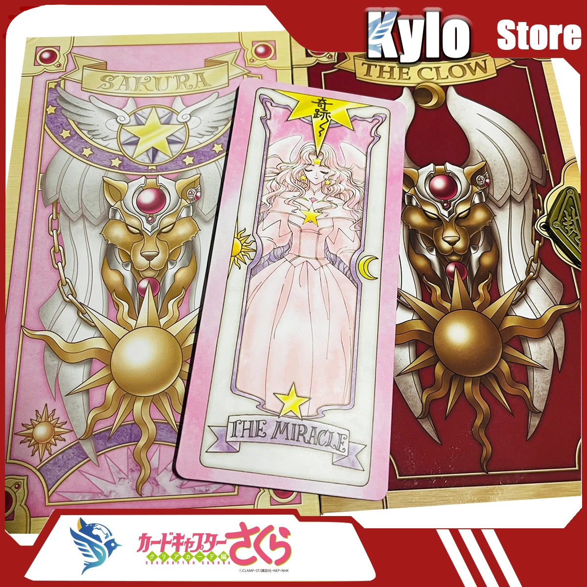

2025 New 60Pcs Card Captor Sakura Cards 1 Set Card Captor Sakura Clow Cards Cosplay Deluxe Edition Anime Prop Gift Toy Taort