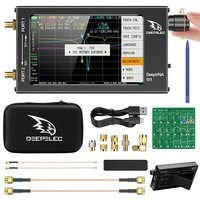 DeepVNA-101 4.3 inch Antenna Analyzer 10k-1.5GHz SWR Meter VHF UHF Network Analyzer HW3.2 IPS LCD + Metal Case NanoVNA-F With De