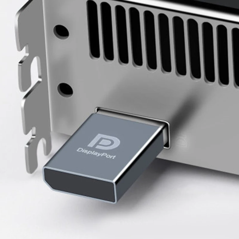 Adaptador pantalla Virtual 4K Displayport Plug, emulador EDID, escritorio sin cabeza