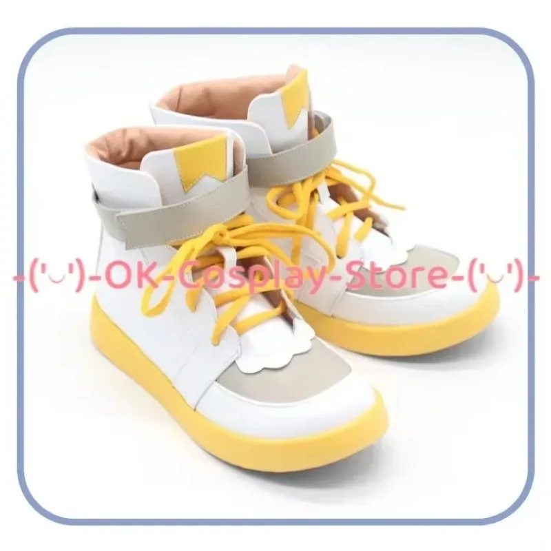 [Custom Made] Magic Future Len Cosplay Shoes Halloween Carnival Boots PU Leather Shoes Anime Cosplay Props