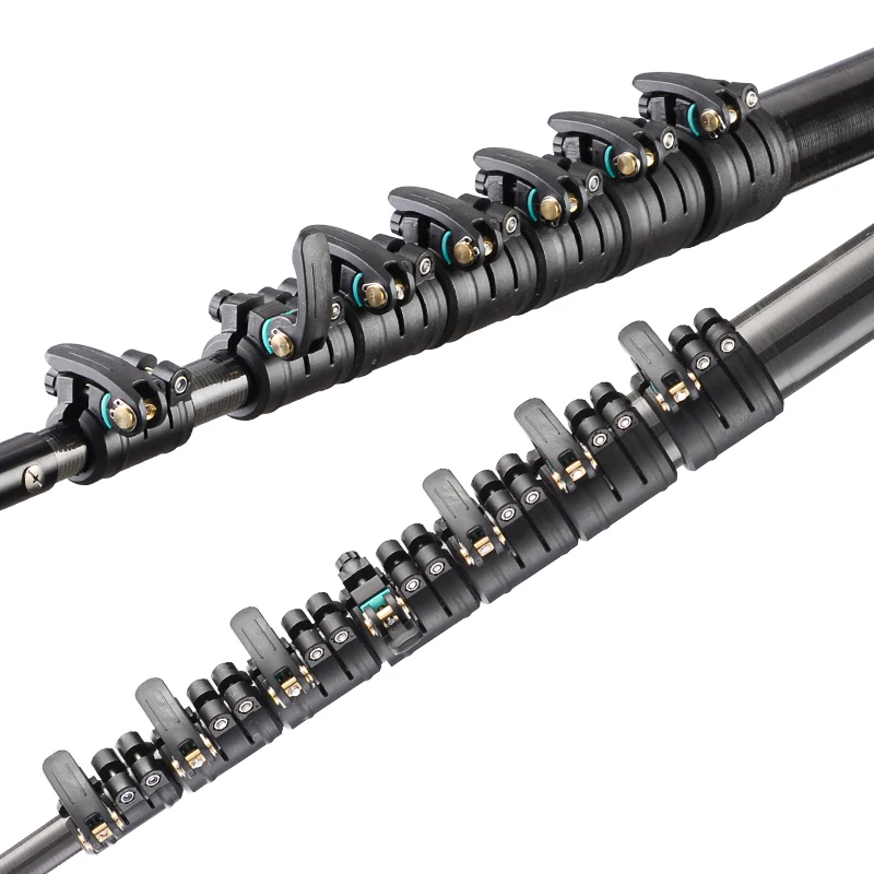 I Manufacturer Anti-Rotation Carbon Fiber Telescopic Tube Window Cleaning Telescopic Rod Water Rod Clamp