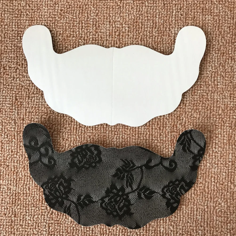 10Pcs lift Stickers Adhesive Pasties Lace Design Breathable Strong Stickiness Comfortable Silicone Pasties for Crop Tops