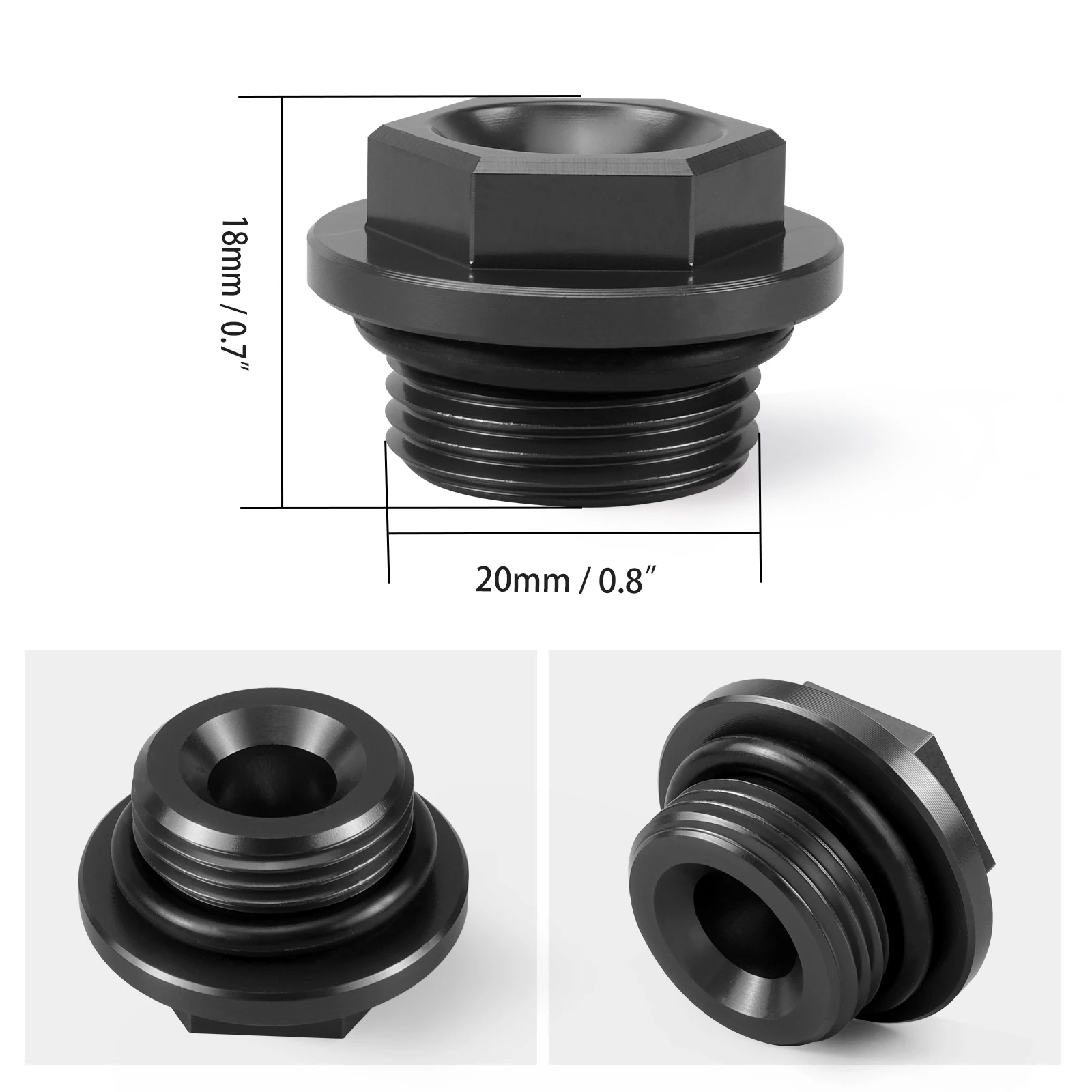 Para Suzuki GSX-R GSXR 600 750 1000 GSX-S GSXS V-STORM 250 650 1000 Bandit 1200 1250 SV GSR GSF Impulus tapa de llenado de aceite