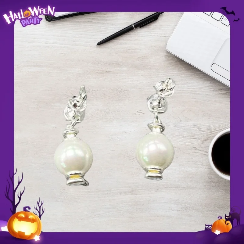 2024 Spanish French Romantic Small Fragrant Pearl Earrings Women's Accessories Gift for Girlfriend's Birthday