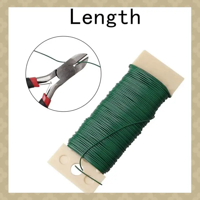 

AB45 2X Floral Arrangement Tool Kit Floral Tape Stem Wrap Green Stem Wire Floral Wire For Bouquet Stem Wrap Florist