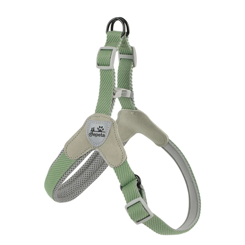 

Набор: жилет-шлейка и поводок для собак, мягкий дышащий нагрудный ремень для питомцев, для Шиба-ину, пуделя, корги, маленьких и средних собак