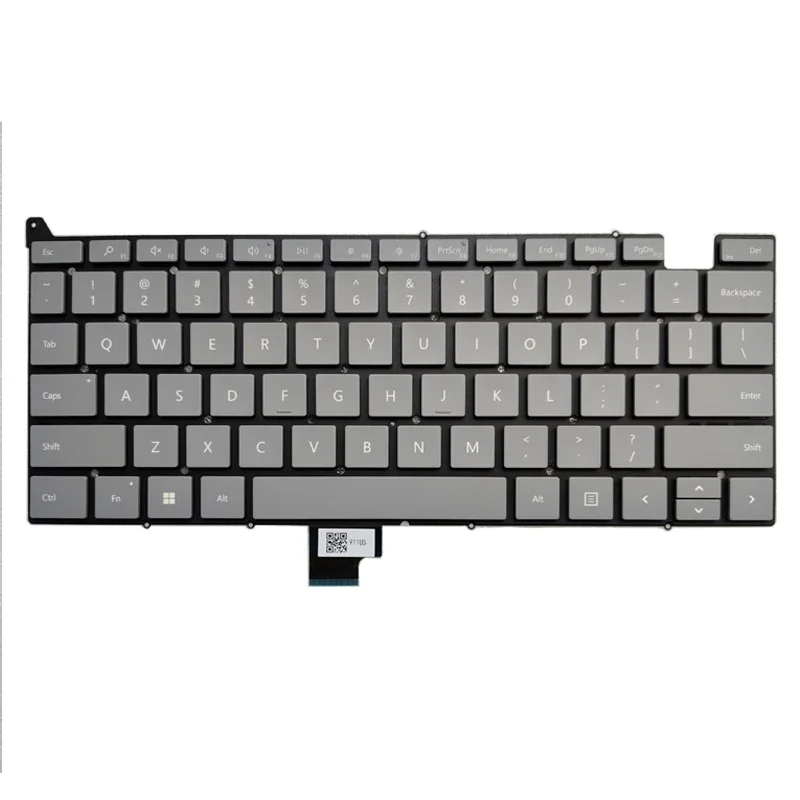 New US Keyboard For Microsoft Surface 1943 1963 Go 2 Go 3 English Sliver NSK-916PQ AEZ91U06110/NSK-901PQ AEZ91U02110