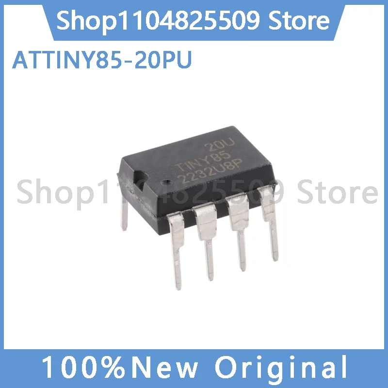 2-10Pcs 100% Original New ATTINY85-20PU ATTINY85 DIP-8 IC Chip In Stock Wholesale