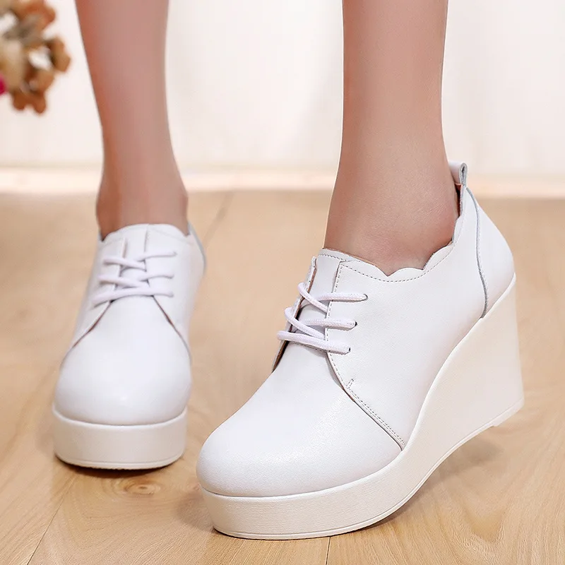 6 سنتيمتر 8 سنتيمتر 11.5 سنتيمتر حجم صغير 33-43 جلد طبيعي أسافين أحذية شتاء 2025 أحذية عالية الكعب منصة مع الفراء مكتب نموذج أمي