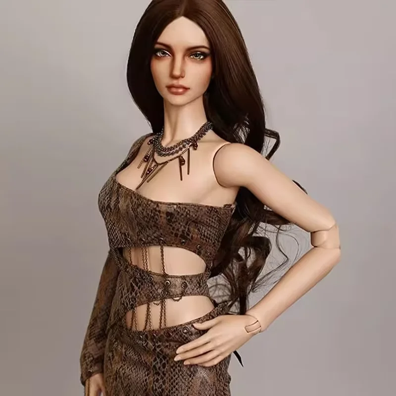 

New bjd sd doll 1/3 ip Carina Perfect Body Black Girl African beautiful selling premium resin spot makeup Free shipping