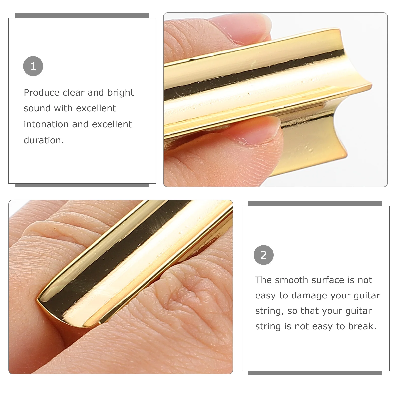 

Portamento Guitar Finger Slide Slides for Electric Namely Accessories Metal Tone Lap Steel