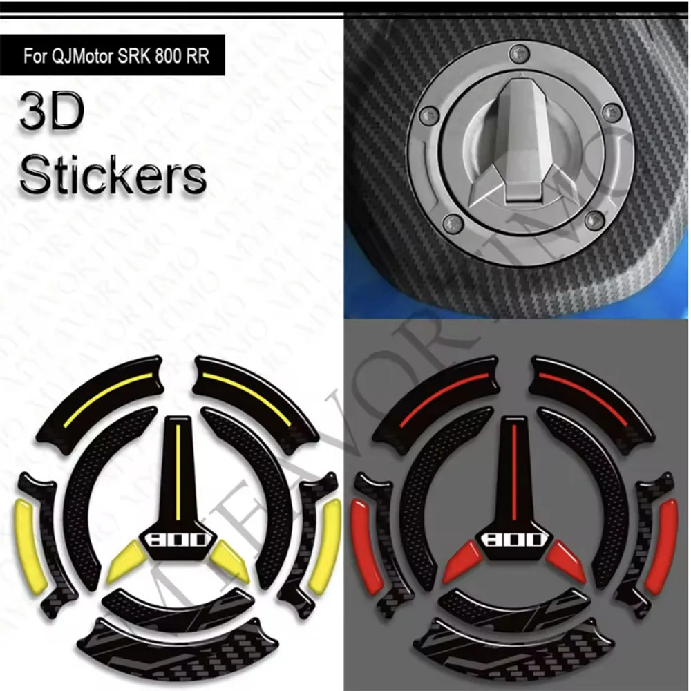 

Motorcycle For QJMotor QJ Motor SRK GSR 800 RR SRK800 Tank Pad Cap TankPad Gas Fuel Oil Kit Knee Stickers Decals Protector