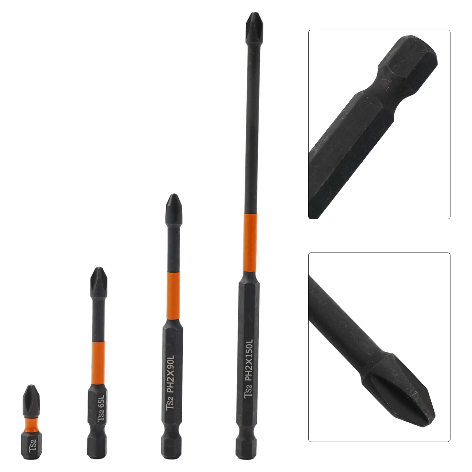 And The Length Is Increased To Absorb Torque To Reduce Damage Cross Screwdriver Treated With Phosphating Black Length Mm