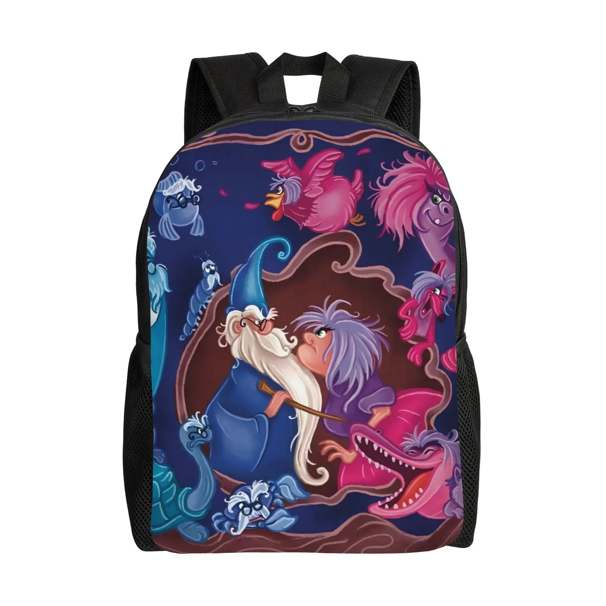 

Walt Cartoon Storage Bag Back to school season The Sword in the Stone Kawaii Backpack